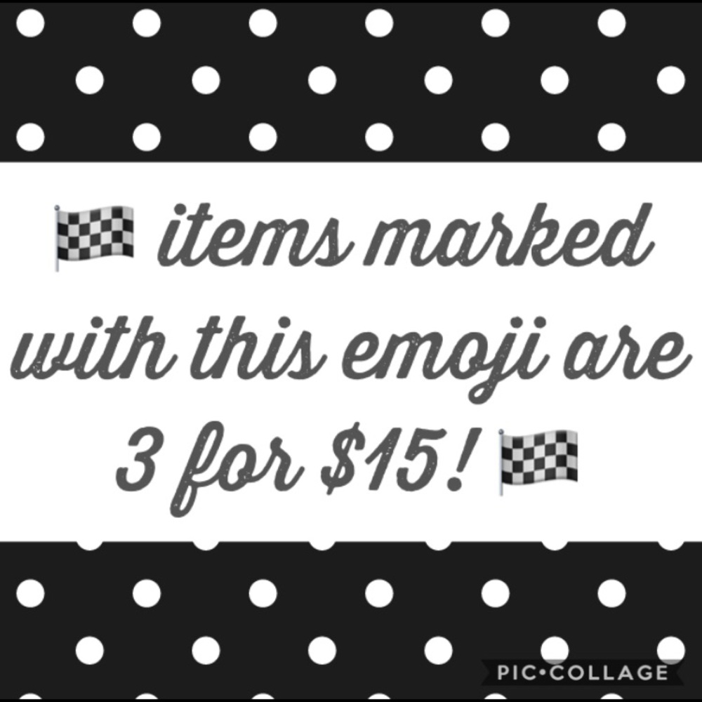 🏁3 for $15!🏁